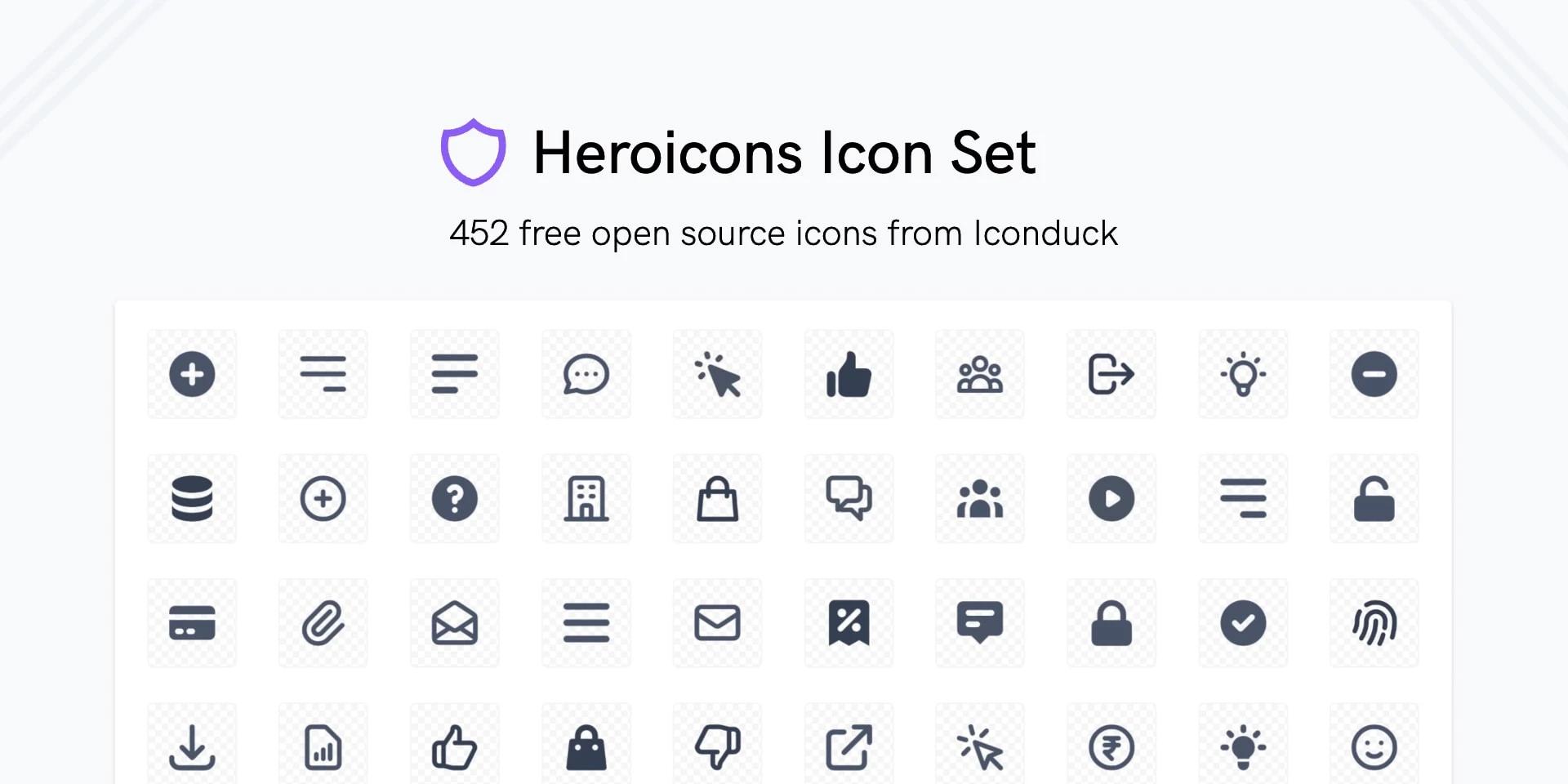 Heroicons Icon Set by Iconduck